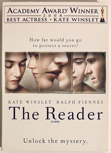 The Reader (DVD, 2009) w/ Slipcover Kate Winslet Drama/Romance/War En/Fr*WM1 image 0