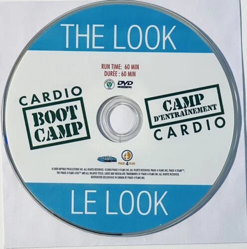 THE LOOK: Cardio Boot Camp (DVD, 2007) Fitness Exercise *GR3 image 2