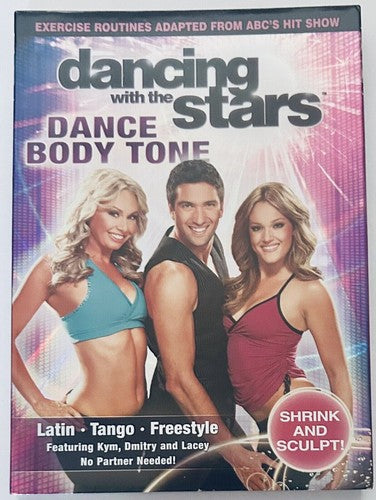 Dancing with the Stars: Dance Body Tone, DVD 2009 * DVD Slipcover ONLY - NO DISC image 0