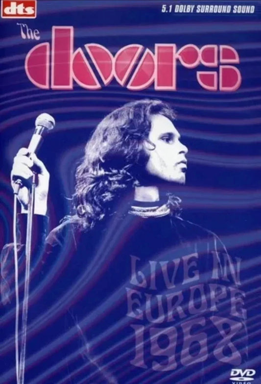 The Doors Live In Europe 1968 (DVD 2004) w/ Insert Concert/Music *GR1 image 0