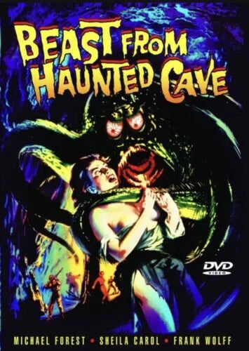 Beast From Haunted Cave (DVD 1959) B&W Michael Forest Sheila  Carol Alpha Video image 2