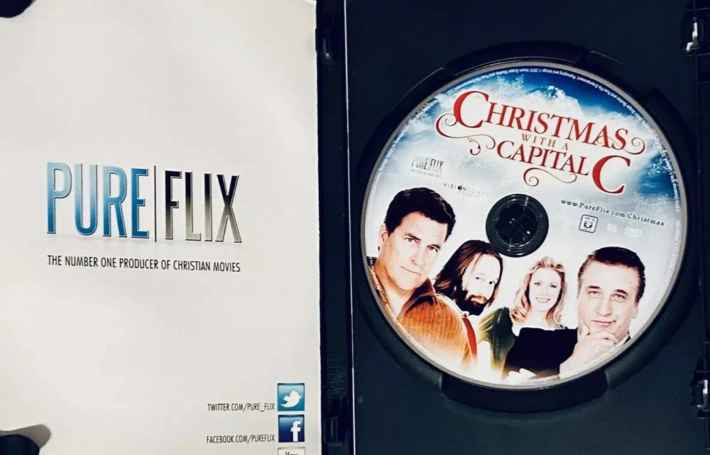 Christmas with a Capital C (DVD, 2011) w/ Insert Pure Flix Daniel Baldwin image 2