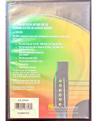 Hal Leonard Guitar Method (DVD) Music Educational image 1
