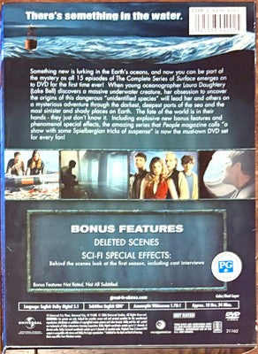 Surface Complete TV Series Season 1 (DVD, 2005) Sci-Fi Lake Bell image 3