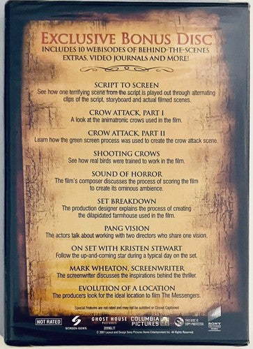 Behind the Message : The Creation of the Messengers DVD Exclusive Bonus Disc NEW image 3