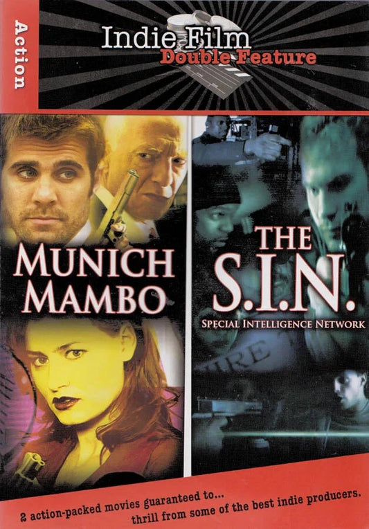 Munich Mambo / The S.I.N. (DVD 2007) Idie Film Double Feature Thriller OOP image 0