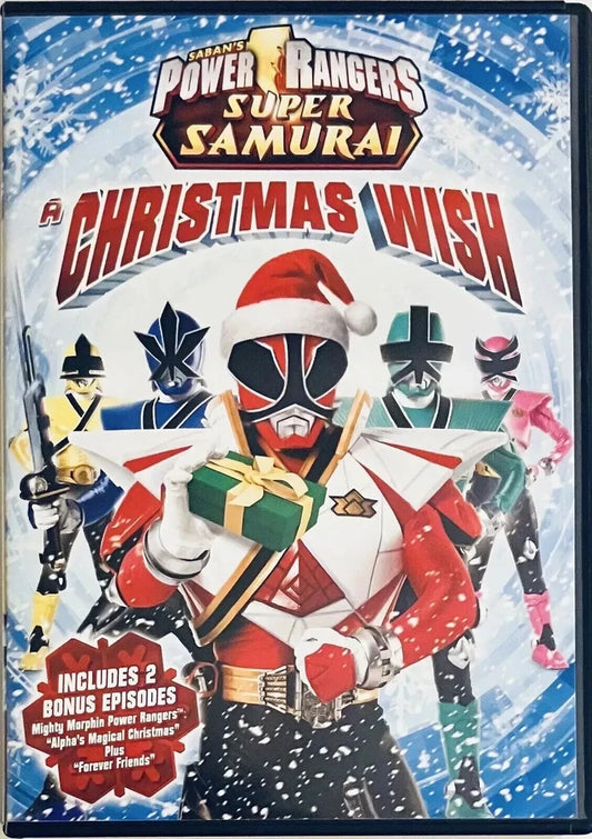 Power Rangers Super Samurai - A Christmas Wish (DVD 2013) Lionsgate Full Screen image 0