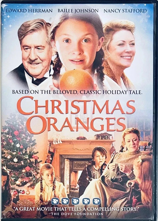 Christmas Oranges (DVD, 2012) Dove Foundation Edward Herrman Region Free *GR1 image 0