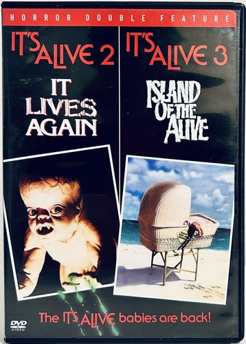 It Lives Again” & “Its Alive III : Island of the Alive” (DVD, 2004) Horror*GR1 image 0