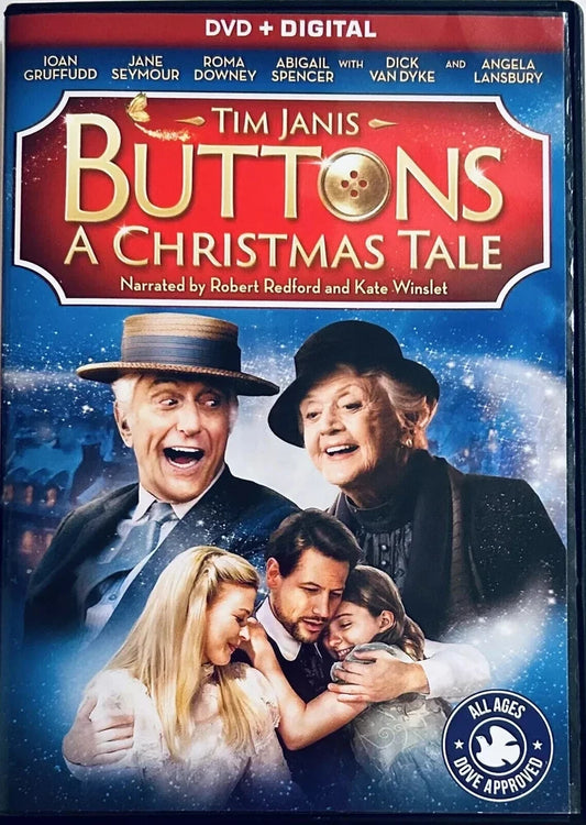 Buttons: A Christmas Tale (DVD 2018) Dick Van Dyke Angela Lansbury*GR1 image 0