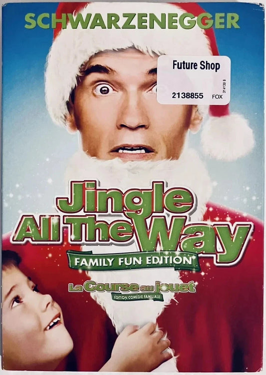 Jingle All the Way DVD 2008 Family Fun Edition w/ Slipcover EN/FR/SP Brand NEW image 0