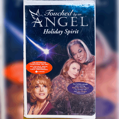 Touched by an Angel - Holiday Spirit (VHS) Supernatural Drama Television NEW image 0