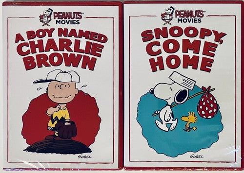 Peanuts Movies A Boy Named Charlie Brown & Snoopy, Come Home DVD Lot (2) NEW*GR3 image 0