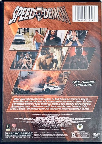 Speed Demon (DVD, 2003) David DeCoteau Horror/Thriller Echo Bridge *GR1 image 1