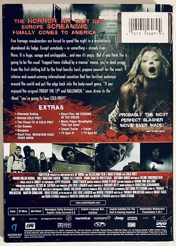 Cold Prey (DVD, 2009) w RARE Slipcover Norwegian Horror Anchor Bay OOP Brand NEW image 3