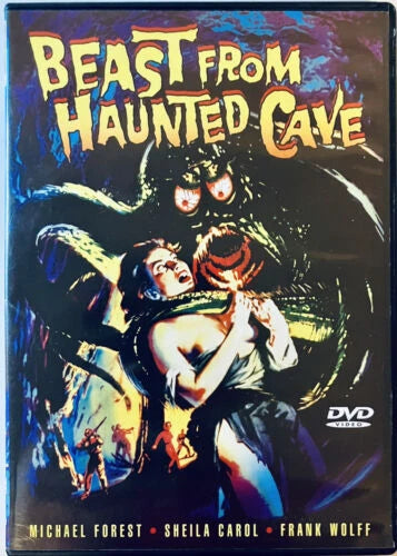 Beast From Haunted Cave (DVD 1959) B&W Michael Forest Sheila  Carol Alpha Video image 0