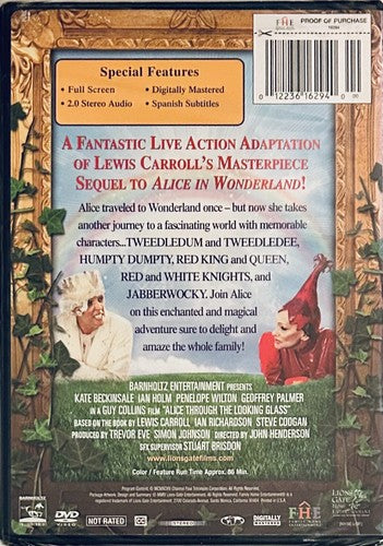 Alice Through the Looking Glass (DVD, 2005) Fantasy Family TV Movie NEW*GR1 image 1