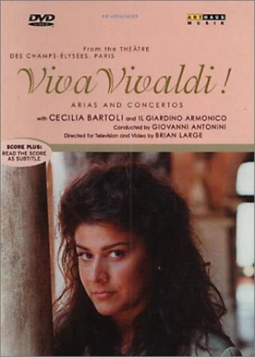 Cecilia Bartoli : Viva Vivaldi : Arias and Concertos (DVD, 2001) w/ Insert *BX1 image 0