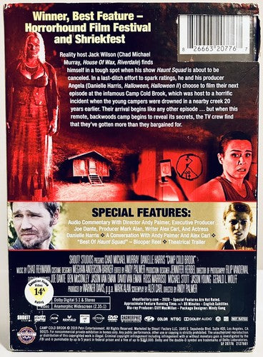 Camp Cold Brook (DVD, 2018) w/ Slipcover Scream! Factory Horror Danielle Harris image 2