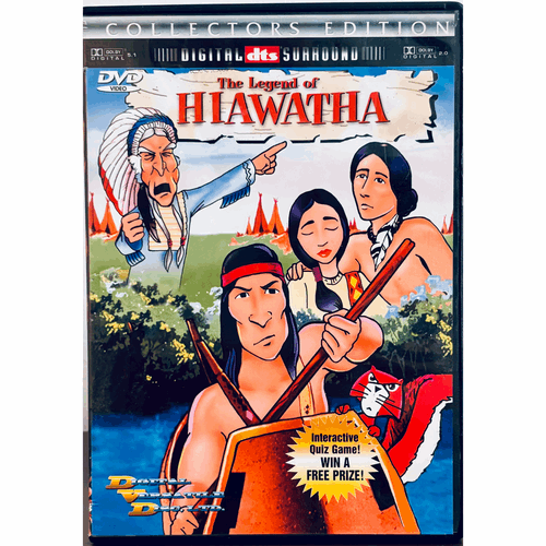 The Legend of Hiawatha (DVD, 2000) TV Movie Animation Collectors Edition 1983 image 0