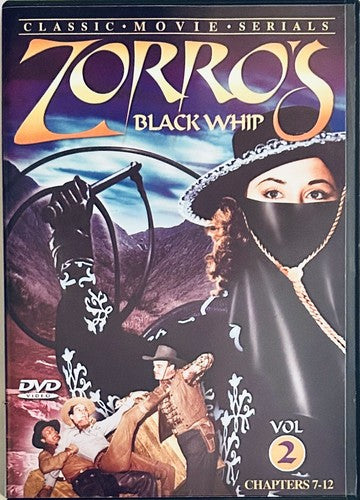 Zorro's Black Whip, Volume 2 (DVD) [Chapters 7-12] w/ Insert Alpha Video *MN1 image 0