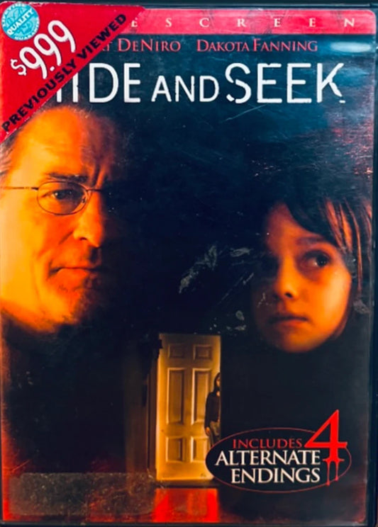 Hide and Seek (DVD 2005) Robert Dinero w/ Insert En/Fr/Sp Fox OOP *NW1 image 0