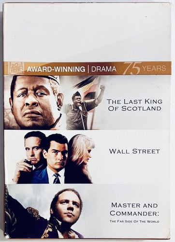 The Last King of Scotland/Master and Commander/Wall Street (DVD 2010) *NE1 image 0
