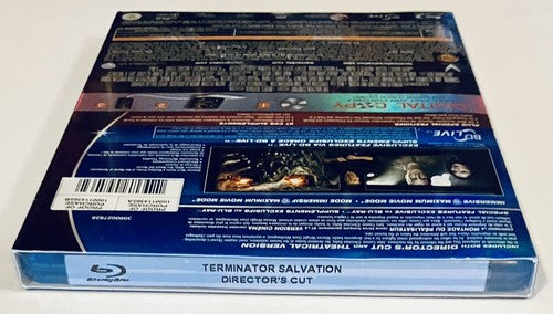 Terminator Salvation (Blu-ray Disc & DVD, 2009) 2-Disc Set w/ Slipcover NEW*GR1 image 1
