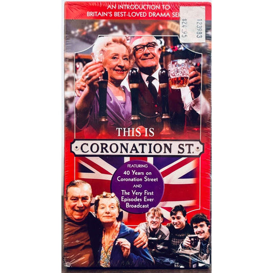 This Is Coronation Street (Double VHS, 2003) 40 Year Anniversary RARE Brand NEW image 0