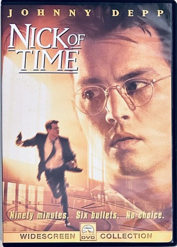 Nick of Time (DVD, 1999) w/ Insert Action/Thriller Johnny Depp En/Fr *WM1 image 0