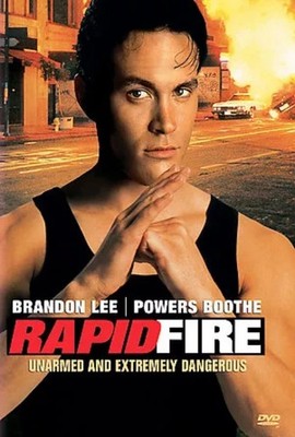 Rapid Fire (DVD 1992) Action/Thriller Brandon Lee En/Fr/Sp FOX OOP image 0