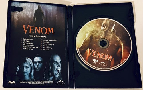 Venom (DVD, 2005) w/ Insert Dimension Alliance Horror Voodoo RARE OOP *GR3 image 1