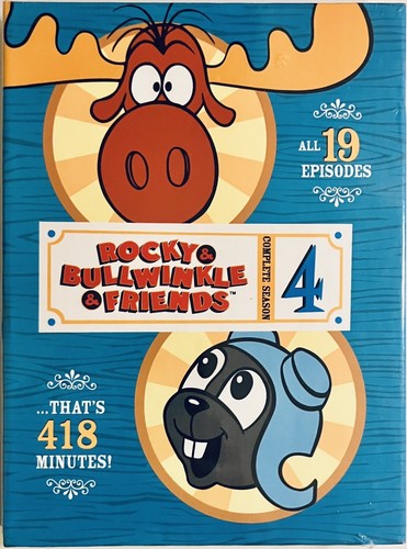 Rocky & Bullwinkle & Friends (DVD, 2010 2-Disc Set ) Complete Season 4 Brand NEW image 0