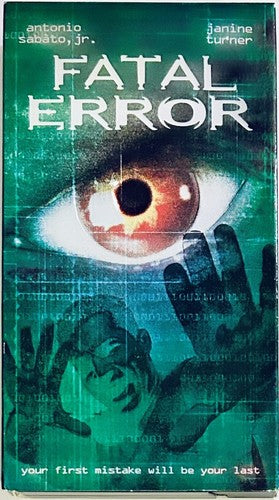 Fatal Error (VHS, 1999) Horror Sci-Fi Antonio Sabato Jr Artisan TV Movie *GR1 image 0