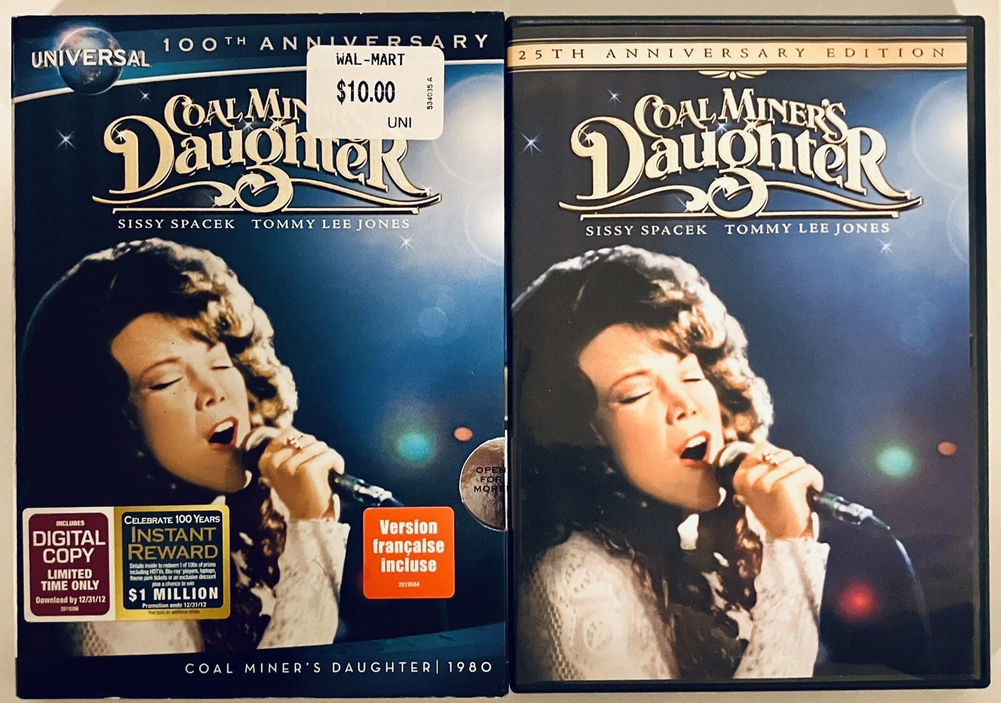 Coal Miners Daughter (DVD, 2012, Bilingual 100th Anniversary) w/ Slipcover image 2