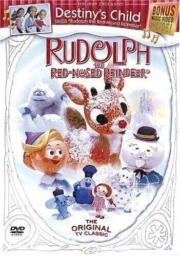 Rudolph the Red-Nosed Reindeer (DVD, 1964) Musical/Christmas Burl Ives NEW image 0