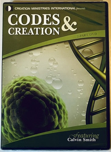 Codes and Creation DVD Creation Ministries Documentary Evolution BRAND NEW *WD1 image 0