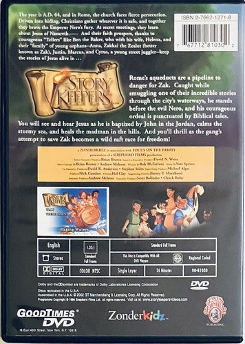 The Story Keepers: Raging Waters (DVD, 2002) GoodTimes Zonderkidz OOP *A11 image 1
