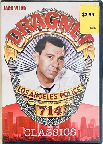 Dragnet Classics (DVD) VOL. 2 Echo Bridge 5 Episodes B&W Brand NEW *A11 image 0