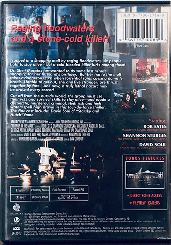 Terror In The Mall (DVD, 1998) Thriller/Action Madacy Entertainment *MA1 image 1
