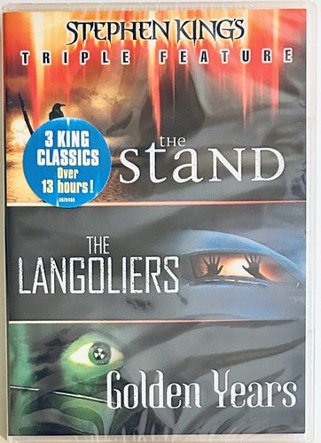Stephen King Triple Feature: The Stand/The Langoliers/Golden Years (DVD) NEW*GR1 image 0