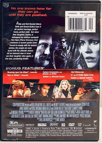 Shattered (DVD 2007) Thriller/Mystery Pierce Brosnan Lionsgate OOP*GR1 image 3