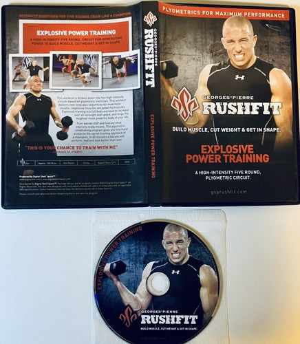 Georges St. Pierre: Rushfit - Explosive Power Training (DVD, 2011) *WD1 image 0