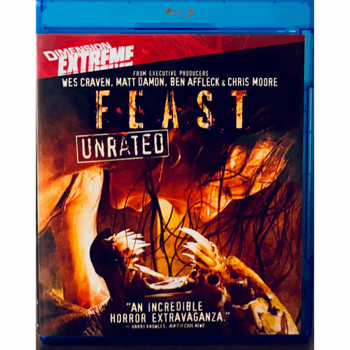 Feast (Blu-ray, 2005) VG Horror/Comedy Wes Craven Dimension Films OOP*MA1 image 0