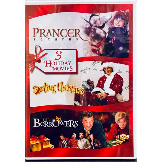 Prancer Returns / Stealing Christmas / The Bor New (DVD) Triple Feature *MA1 image 0