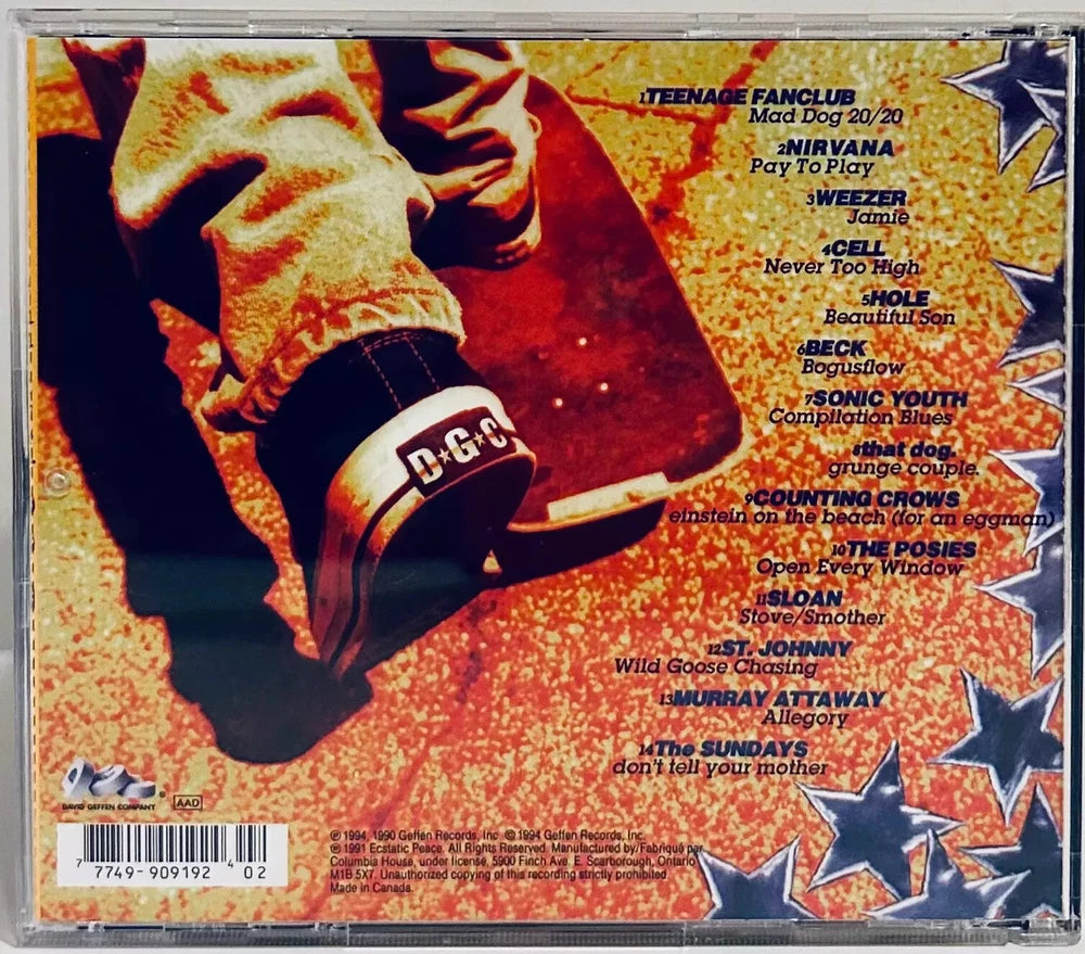 Various Artists: DGC Rarities Vol.1 (CD 1994) Nirvana, Weezer, Sonic Youth image 1