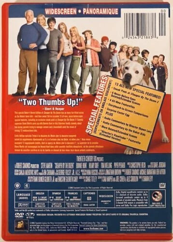 Cheaper by the Dozen (DVD, 2006) +Insert Bakers Dozen Edition Steve Martin *GR3 image 1