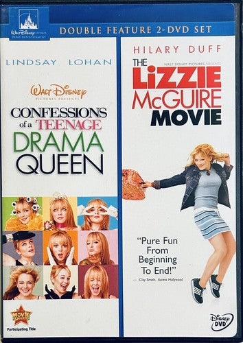 Confessions Of A Teenage Drama Queen/The Lizzie McGuire Movie (DVD) 2-Discs *GR1 image 0