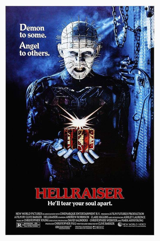 Hellraiser (DVD 1987) Horror / Thriller Full Screen w/ Insert Anchor Bay OOP*NC1 image 0