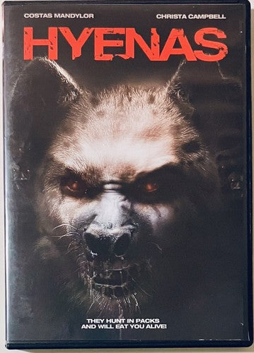 Hyenas (DVD, 2011) Widescreen Lionsgate RARE OOP *RG3 image 0
